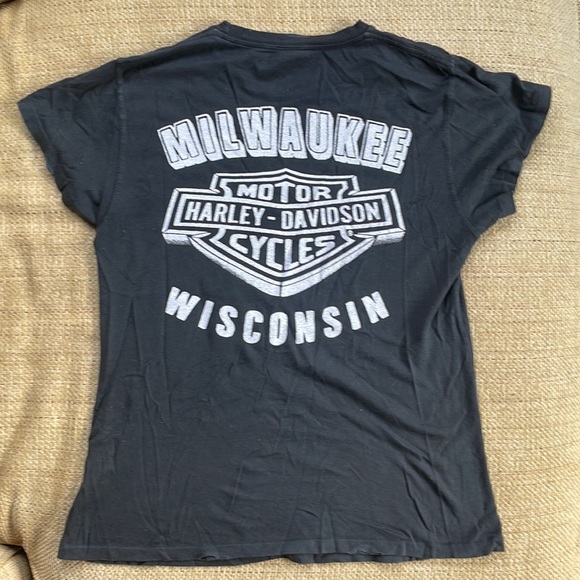 HARLEY DAVIDSON GLITTER TEE S - Picture 14 of 16